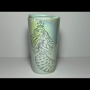 Ceramic siren mermaid starbucks 50th limited